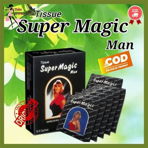 Jual Super Magic Man Tissue Original Tisu Super Mejik Pria Asli