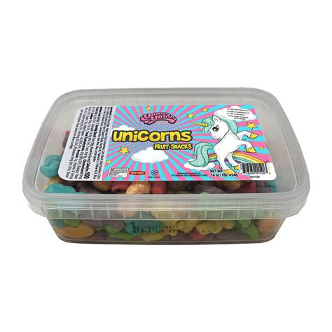 Yumy Yumy Unicorn Gummies 1lb Tub Candy Warehouse