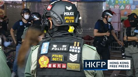 Hong Kong officers wearing unofficial uniform adornments 'understandable' and help 'boost morale ...