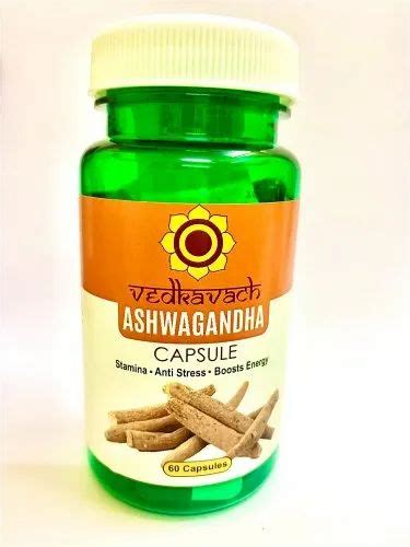 Veddkavach Ashwagandha Capsules Non Prescription Packaging Type