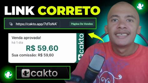 CACTO COMO PEGAR O LINK DE AFILIADO NA CAKTO Passo A Passo