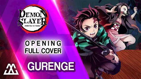 Demon Slayer Kimetsu No Yaiba Opening Full Gurenge Cover Remaster Youtube