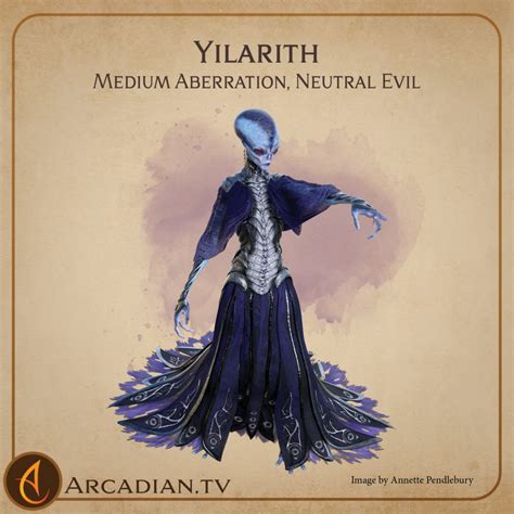 Yilarith – new DnD monster aberration - Arcadian Media