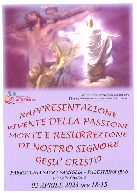 Terza Edizione Della Sacra Rappresentazione Della Passione Di Nostro