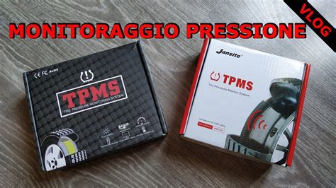 Tpms Universali Per Monitorare La Pressione Dei Pneumatici Vlog Youtube