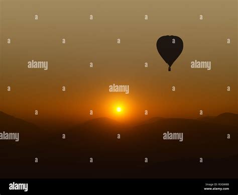 Hot Air Balloon Stock Photo Alamy