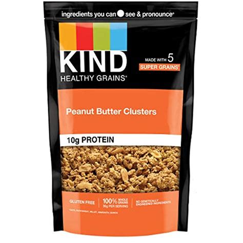 Kind Healthy Grains Clusters Peanut Butter Whole Grain Granola G