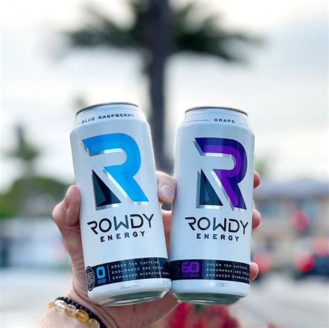 Better-For-You Energy Drink, Rowdy Energy Debuts Two New Flavors: Blue ...