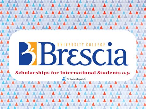 University of Brescia Scholarships for International Students 2022