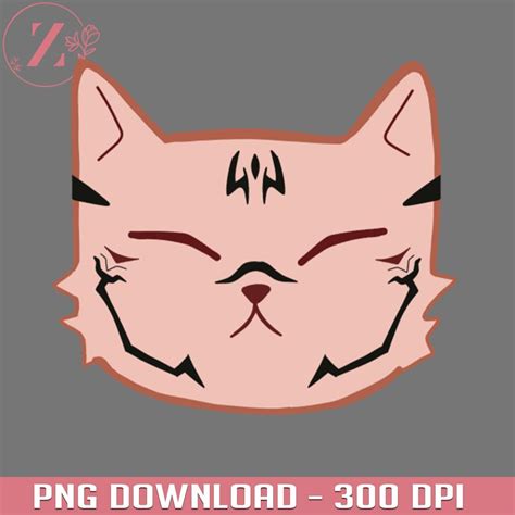 Sukuna Cat Anime Jujutsu Kaisen Png Download Inspire Uplift