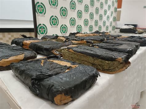 Polic A Incaut Cargamento De Marihuana Avaluado En Millones De