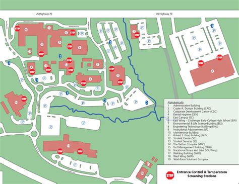 Catawba College Campus Map