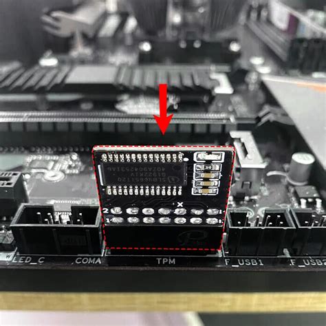 TPM 2 0 Encryption Security Module LPC Interface Board Remote Card