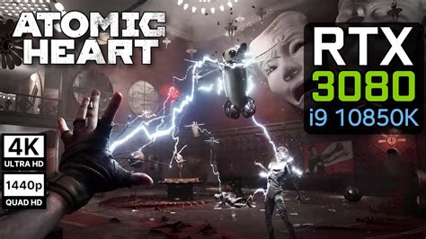 Atomic Heart Maximum Settings 4K 1440p DLSS RTX 3080 I9 10850K