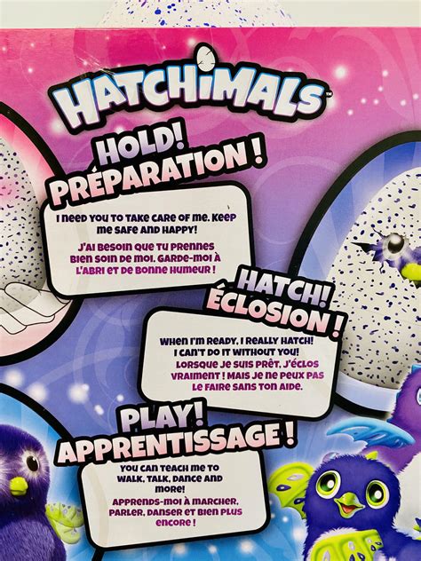 Hatchimals Draggle Blue Purple Egg~spin Master~original New Box~rare Action Figures