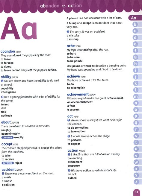 Oxford Junior Illustrated Thesaurus Fourth Edition