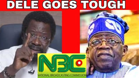 WORST TINUBU CERTIFICATE FORGERY AS DELE FAROTIMI TO SUE NBC YouTube