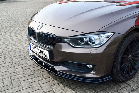 CUP Frontspoilerlippe für BMW 3er F30 F31 ohne M Paket Frontansätze