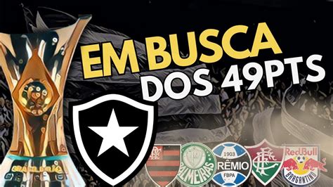 BOTAFOGO MIRA VITÓRIAS SOBRE CRUZEIRO E INTER PARA BATER RECORDE DE