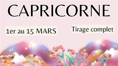 Capricorne Er Au Mars Situation Bloqu E Qui Se R Gle Une Page