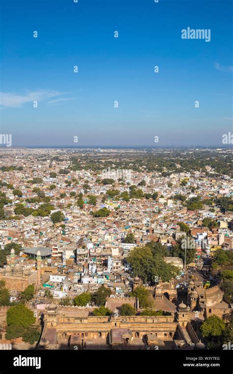 India, Madhya Pradesh, Gwalior, View of Gwalior gate - Entrance to ...