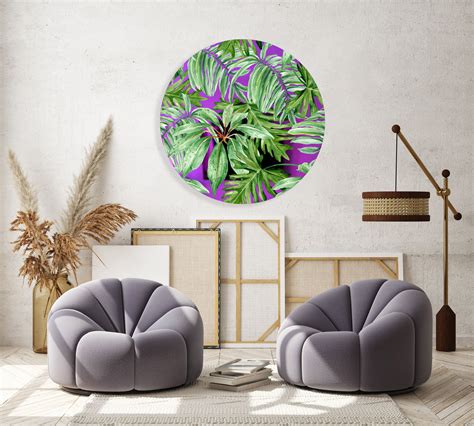 UniQstiQ Jungle Green Leaves Wall Décor | Wayfair