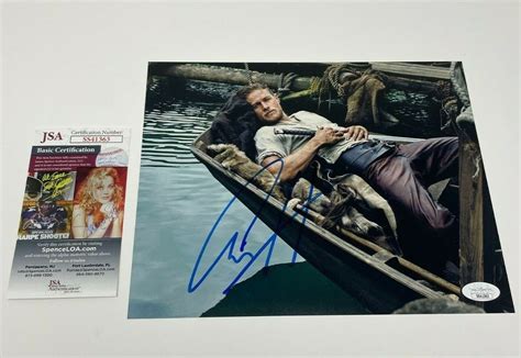 Charlie Hunnam Autographed Signed King Arthur X Photo Jsa Coa