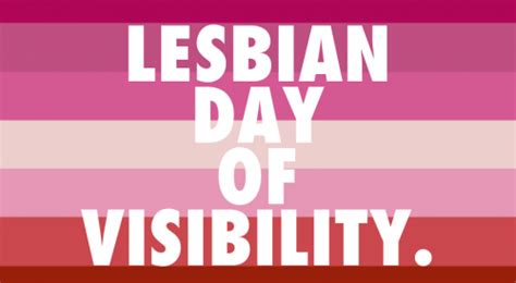 Lesbian Day Of Visibility Workplace Pride