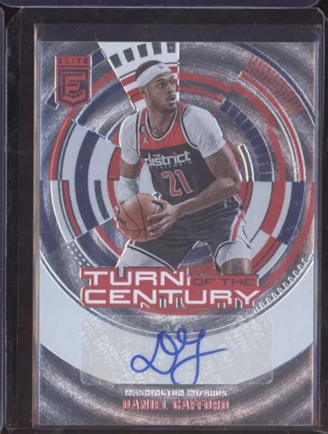 DANIEL GAFFORD 2023 24 Panini Donruss Elite Turn Of The Century Auto 1