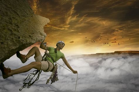 Manipulation Climber Mountaineer Free Photo On Pixabay