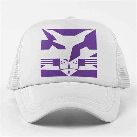 Team Fans | Accessories | New Nyu Violets Bobcat Logo Foam Trucker Mesh ...