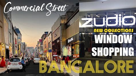 Window Shopping Commercial Street Zudio Bangalore New Collections