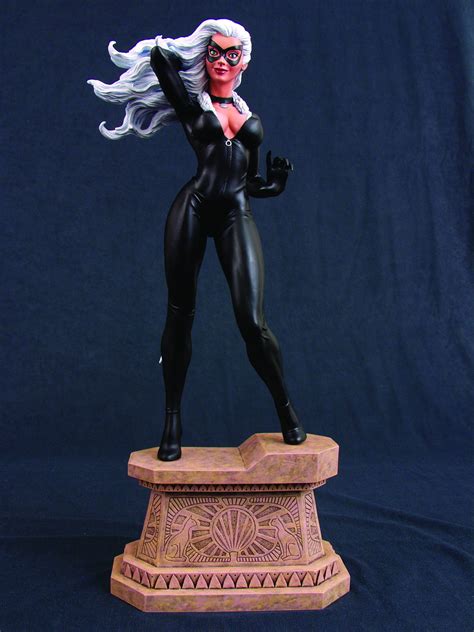 Marvel Collectible 15 Inch Statue Figure Bowen Designs Premier - Black Cat 699788210574 | eBay