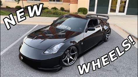 Update On My 350z NEW KANSEI WHEELS YouTube