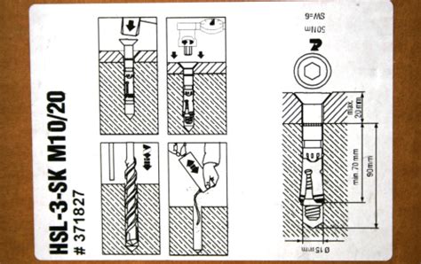 HSL 3 SK M10 20 2 Stk Schwerlastanker Von HILTI Koske Werkzeughandel