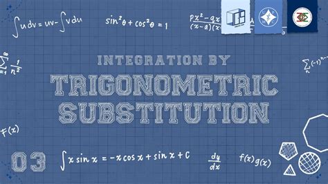 Integration By Trigonometric Substitution Youtube