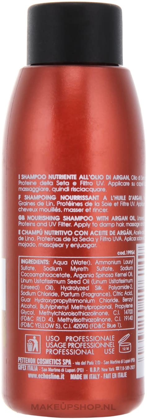 Echosline Seliar Shampoo Met Arganolie Makeupshop Nl