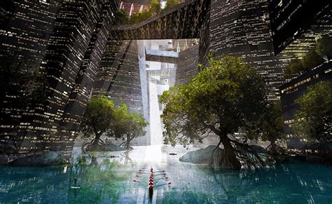 Saudi Arabia Unveils Futuristic Mirrored City In Desert - Geeky Insider