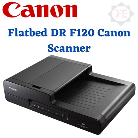 Document Scanner Canon F120 Lgl Flat Bed With Dadf 20ppm 50 Sheet