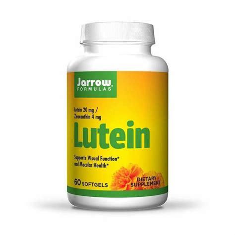 Jarrow Formulas Lutein Supports Visual Function Macular Health