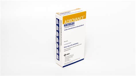 ADROVANCE 70 MG 5 600 UI COMPRIMIDOS 4 Comprimidos Precio 17 92