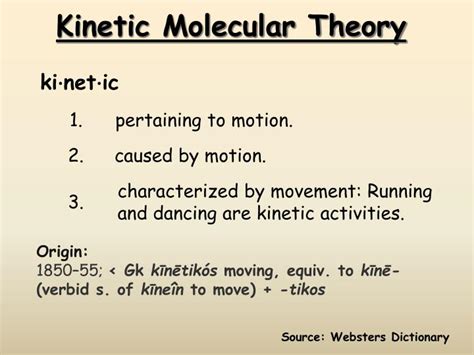 Ppt Kinetic Molecular Theory Powerpoint Presentation Free Download Id6901470