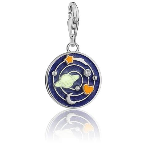 Pendentif Charmista As We Dream Galaxie Argent Thomas Sabo Ocarat