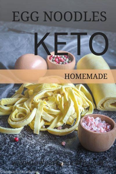 Homemade Keto Egg Noodles Low Carb Recipes Dessert Low Carb Diet