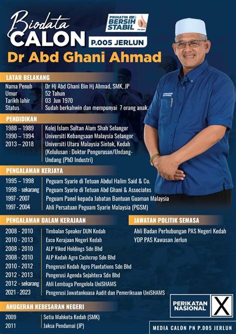 Dr Hj Abd Ghani Bin Ahmad Adil Prihatin Berkebajikan