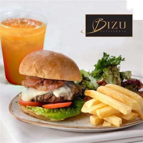 Bizu Burger With FREE Peach Blackcurrant Ice Tea Digital Voucher