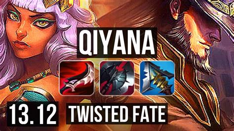 Qiyana Vs Tf Mid Quadra 1638 500 Games Legendary Euw