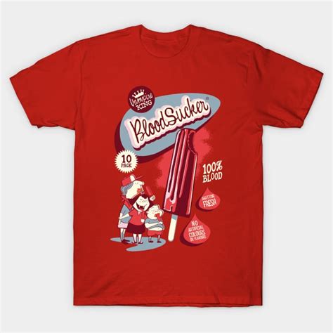 Bloodsucker Vampire T Shirt Teepublic