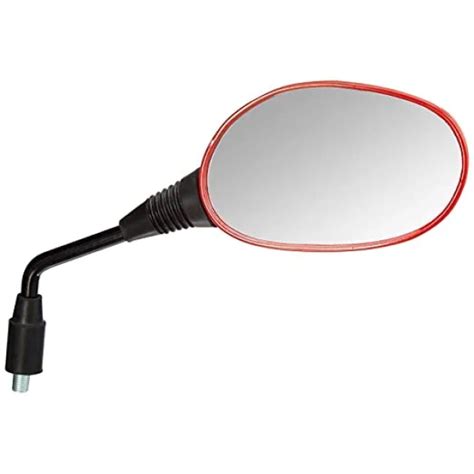 Rear View Mirror Sports Red Rh Hero Cbz Xtreme Indian Bikes Spares