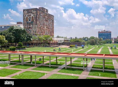 The Central Library At The National Autonomous University Of Mexico